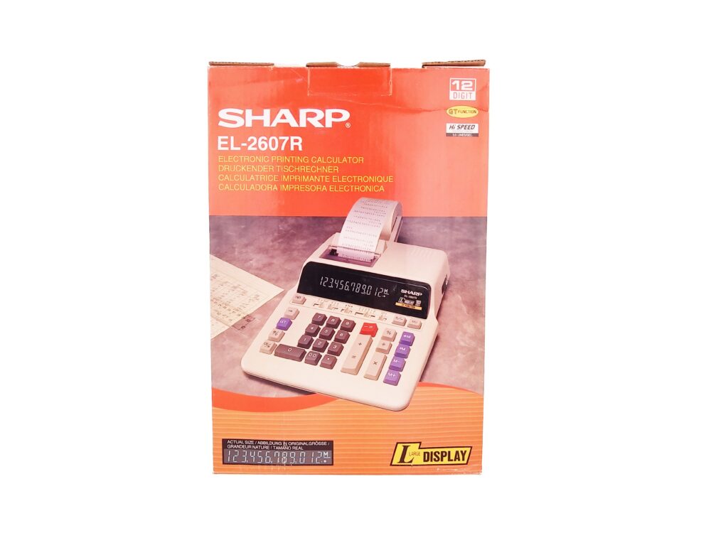 SHARP EL-2607 - Görsel 2