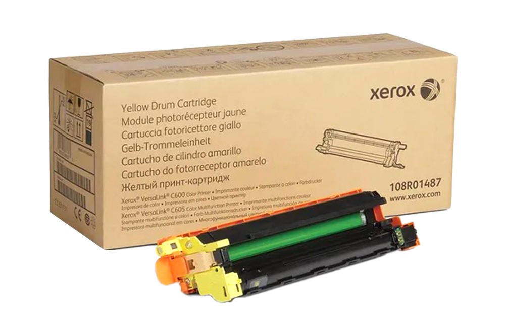 XEROX 108R01487 YELLOW DRUM CARTRIDGE